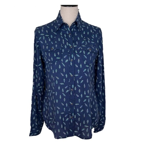 Roper Women's Pearl Snap Up 350 Size Small NWT - Picture 1 of 11